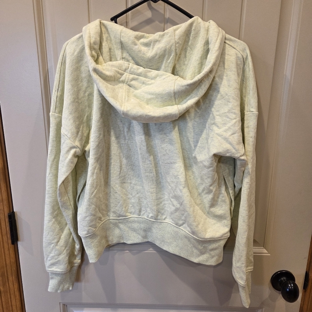 CALIA by Carrie Underwood Split Neck Hoodie Light Green Heather XS NWT - Picture 9 of 12